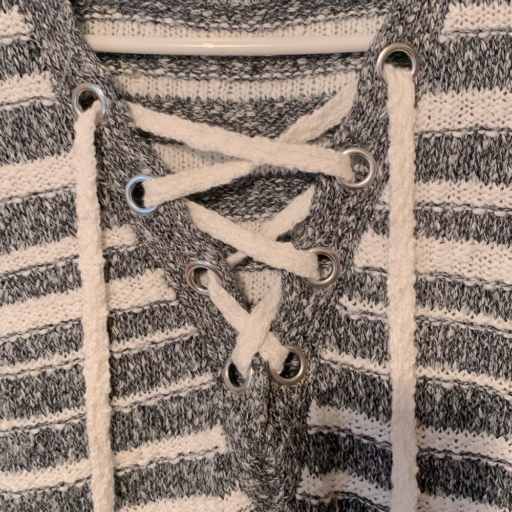 Dex  Cotton Knit Long Sleeve Dress NWOT - Picture 4 of 7